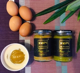 สังขยาไข่ Kaya Jam 500 กรัม สูตรภูเก็ตดั้งเดิม แท้100% ไม่ผสมแป้ง ทาขนมปังปิ้งอร่อยสุดๆ