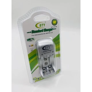 BTY ถ่านชาร์จ AAA 1350 mAh NIMH Rechargeable Battery (4 ก้อน)