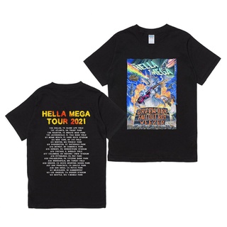 [COD]Gildan เสื้อยืดลําลอง แขนสั้น คอกลม พิมพ์ลาย The Hella Mega Tour 2022 โอเวอร์ไซซ์S-5XL