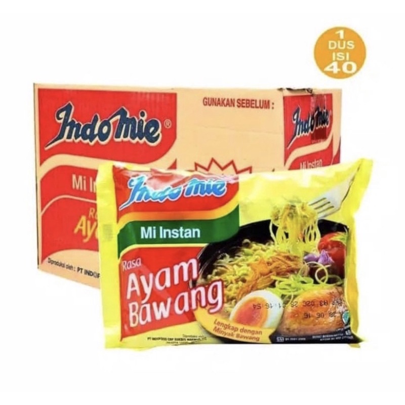 Indonesia Indomie Instant Noodles Soup Onion Chicken ( Ayam Bawang ) Flavor