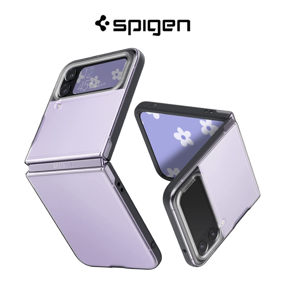 Ciel By CYRILL Galaxy Z Flip 4 Case Spigen Sub ยี ่ ห ้ อสีอิฐ Slim Fit เคสป ้ องกัน Samsung Cover