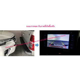 ชุดกล้องช่วยจอดหน้ารถ สำหรับรถที่ปลดจอแล้ว New Fortuner &amp; REVO (ก่อน MC 2020) Yaris, Sienta, CHR