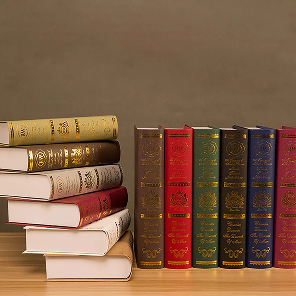 หนังสือตกแต่ง หนังสือปลอม Decor Book Classic พร็อพถ่ายรูปสไตล์คลาสสิค ลวดลายสวยงามคมชัด (CL RW)