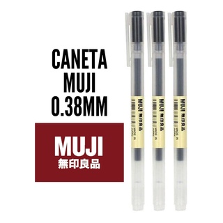 ชุดปากกา Muji 3 ด้าม 0.38 มม. นําเข้าจากแท้