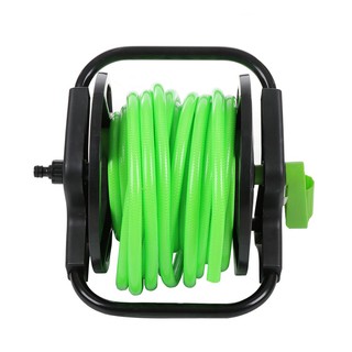 Watering hose GROUND BASE 1/2"X15M GREEN GROUND BASE Watering equipment Garden decoration accessories สายยางรดน้ำ สายยาง