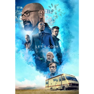 โปสเตอร์หนัง Breaking Bad ดับเครื่องชน คนดีแตก ซีรี่ย์ Movie Poster ภาพติดผนัง ตกแต่งบ้าน รูปติดห้อง ของสะสม ร้านคนไทย