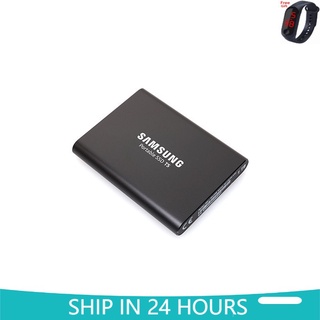 BigSells:| SAMSUNG Portable SSD T5 1TB MU-PA1T0B/WW USB 3.1 External Solid State Drive