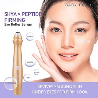 BABY BRIGHT - 5 Hya &amp; Peptide Firming Eye Roller Serum 15 g.