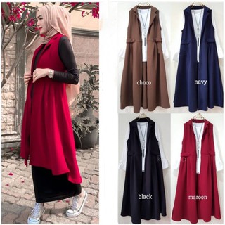 Deliya LONG Cardy ADM Cardy Gamis เสื้อท็อปส์ ล่าสุด และนําเสนอ เสื้อผ้ามุสลิม หรูหรา สําหรับผู้หญิง