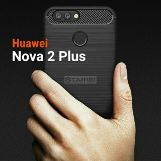 Huawei Nova 2 Plus Rugged Tough Slim Armor Bumper Back Soft Cover Case พร้อมส่ง