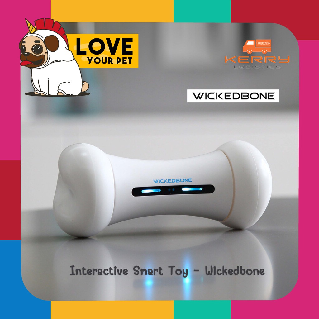 ของเล่นอัจฉริยะ Wickedbone ของเล่นสุนัข Interactive Smart Toy สามารถใช้งานผ่าน APP ได้