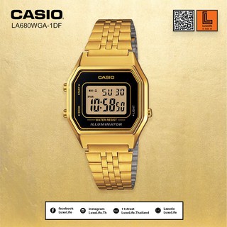 นาฬิกาข้อมือ casio รุ่น LA680WGA-1DF