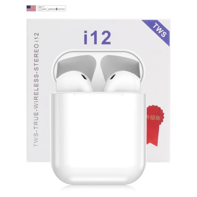 i12 TWS หูฟังบลูทูธเสีงดี100%