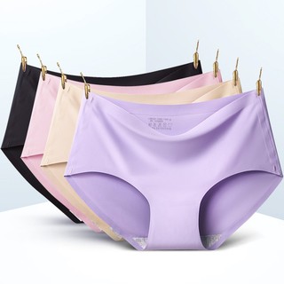 TF Celana Dalam Seamless Wanita Tanpa Jahitan Fashion Sutra Kolor Lembut Nyaman cewek Korean Style cd02
