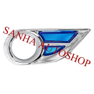 ครอบไฟตัดหมอกโครเมียม Mazda BT-50 Pro ปี 2012,2013,2014,2015,2016,2017,2018,2019,2020 ยี่ห้อ Lekone
