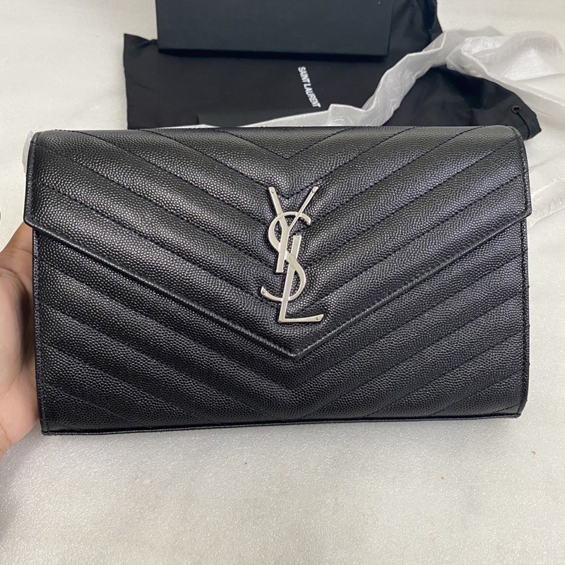 (ไม่มี+FEEใดๆ)ถูกที่สุด ของแท้100% New💯 Ysl woc 9”