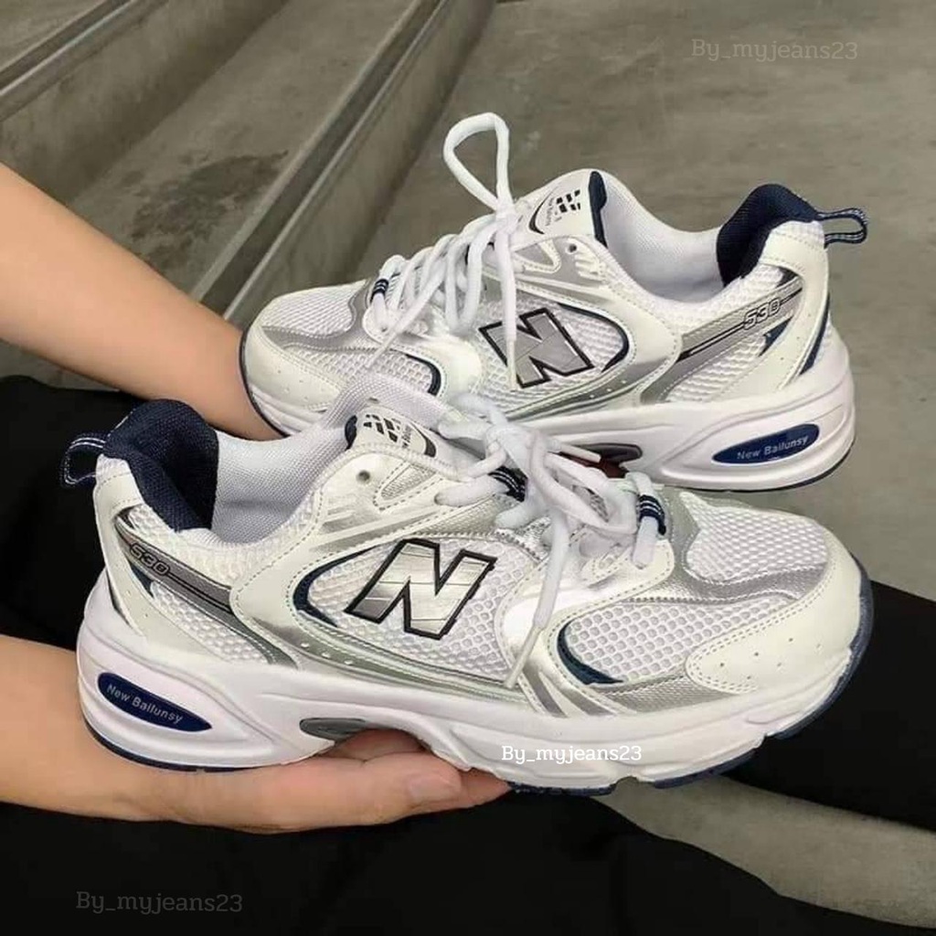 Grey New Balance 530 Aliexpress พร้อมกล่องNew Balance 530 รองเท้า