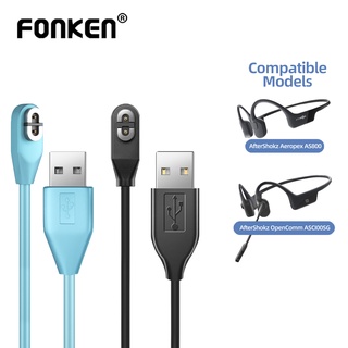 Fonken สายชาร์จ USB แม่เหล็ก สําหรับหูฟัง AfterShokz Aeropex AS800