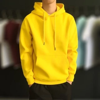 เสื้อกันหนาวแขนยาว K802M เสื้อแขนยาวมีฮู้ด เสื้อกันหนาวมีฮู้ดสีล้วน ผ้าสำลี ผ้าหนาดีใส่สบาย