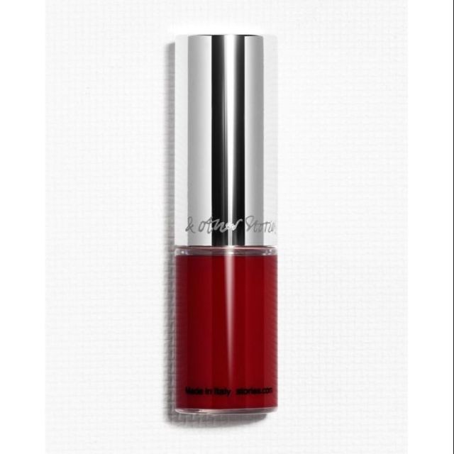 &other Stories Mitered Ruby liquid lipstick