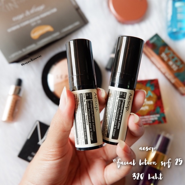 aesop protective facial lotion spf25