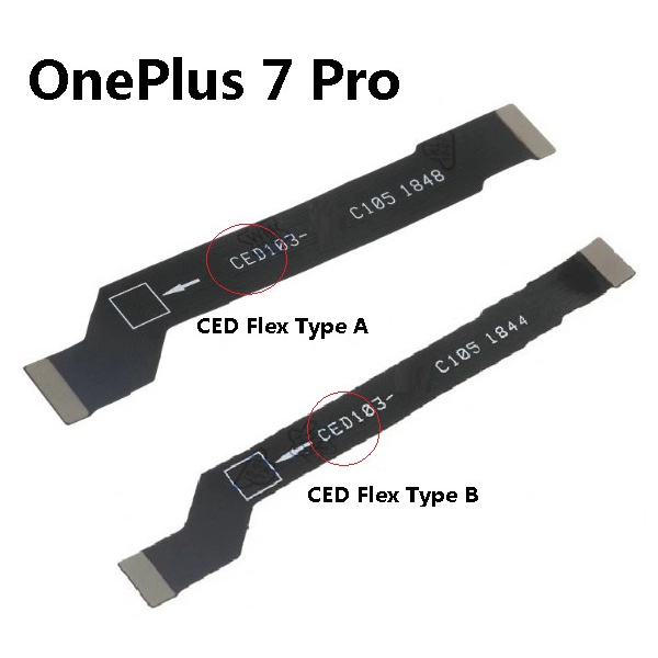 OnePlus 7 Pro / One Plus 7Pro GM1911 GM1913 GM1915 GM1917 สาย LCD เมนบอร์ด Flex Ribbon OnePlus7 Pro 