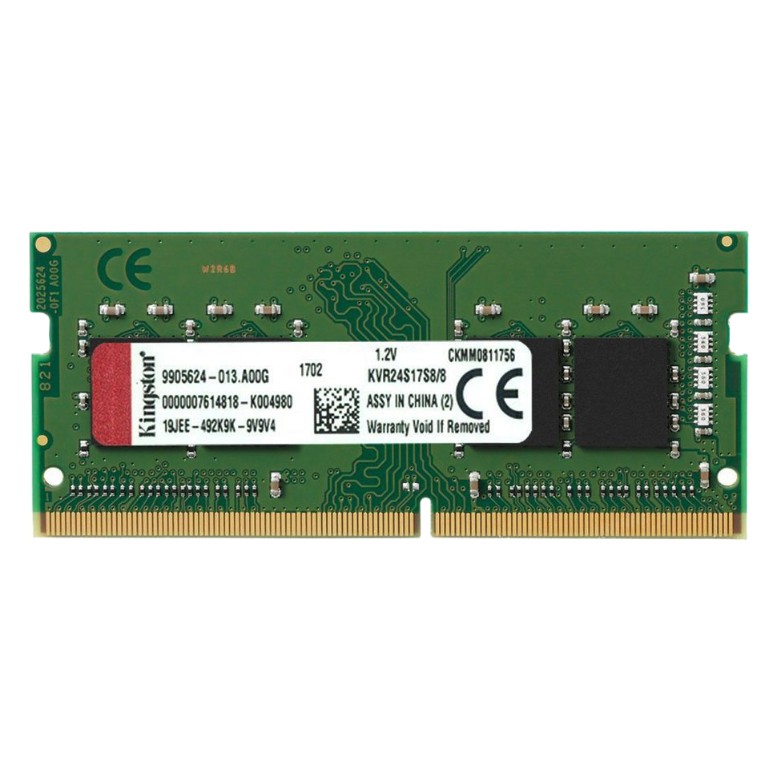 8GB DDR4/2400 RAM NOTEBOOK (แรมโน้ตบุ๊ค) KINGSTON VALUE RAM (KVR24S17S8/8) (Pansonics)