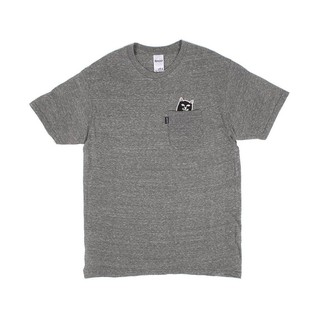 SLUM LTD - RIPNDIP Lord Jermal Pocket Tee Heather Grey