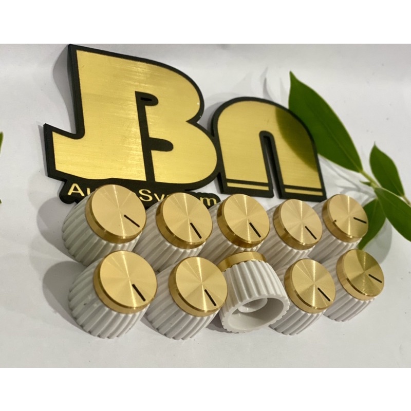 วอลลุ่มขาวทอง 19 มิล สำหรับงานลำโพงDiy