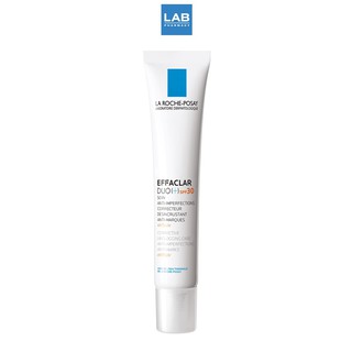 LA ROCHE-POSAY EFFACLAR DUO (+) SPF 30 40ml. - ครีมลดสิวผสมสารป้องกันแสงแดด สำหรับผู้เป็นสิวง่าย