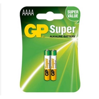 ถ่าน GP ขนาด AAAA super alkaline แพค2ก้อน