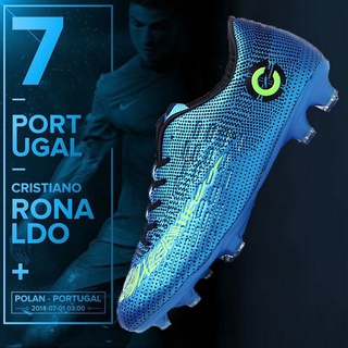 ส่งไว!!! ราคาถูกที่สุด!!! 4 colors CR7 mercurial Football Boots รองเท้าฟุตบอล FG Soccer Shoes Size34-45