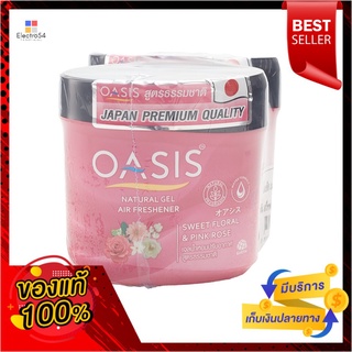 โอเอซิสเนเชอรัลเจล สวีทฟลอรัล 180ก.X2OASIS GEL SWEET FLORAL PINK 180G.X2