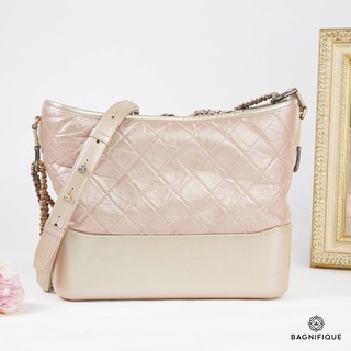 CHANEL GABRIELLE OLD MEDIUM METALLIC PINK