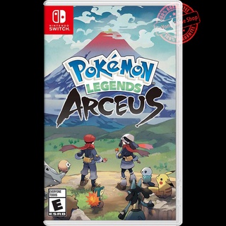 Pokemon Legends Arceus  ( มือ1 ) ( Zone US ) ( Zone EU ) ( Zone Asia ) *** ( ไม่มีพัด ) *** แผ่นเกมส์ Nintendo switch