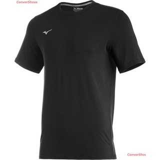 เสื้อยืดแขนสั้น Mizuno Comp Diamond Short Sleeve Crew, Black, Small Sports T-shirt