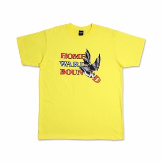 Homeward Bound เสื้อยืดคอกลม BAT (Yellow)