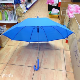 ร่มกันฝนกันแดดขนาด 22 นิ้ว พกพาสะดวก ร่มสีขุ่น ร่มกันฝนด้ามยาว ร่มโปร่งใส มือจับทนทานต่อการใช้งาน