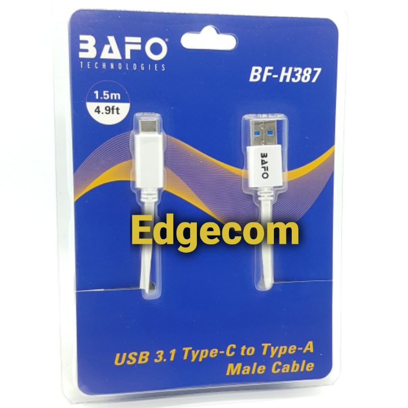 สาย USB 3.1 Type C ถึง Type A ชาย BF-H387 BAF0