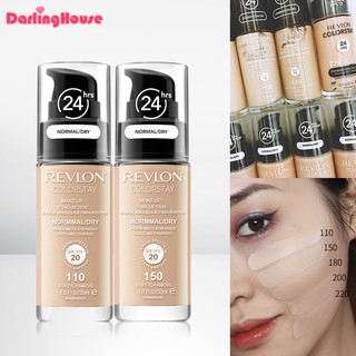 revlon 24 - hour colorstay ครีมรองพื้นแบบน้ํา spf 15 30 มล.