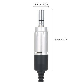 C &amp; R E-Type Micro Motor Handpiece High Speed Electric Dental Lab Jewelry Micromotor 35,000 RPM Polishing Handpiece