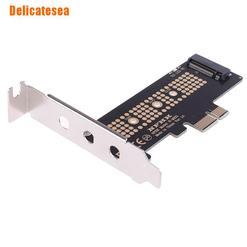 อะแดปเตอร์การ์ด Nvme Pcie M 2 Ngff Ssd To Pcie X1 To M . 2 พร้อม