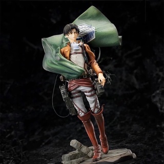 Attack on Titan Levi with Cape PVC Figure 26 cm