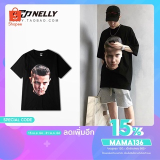 เสื้อยืดโอเวอร์ไซต์ ลาย Stranger things Eleven สไตล์ใหม่