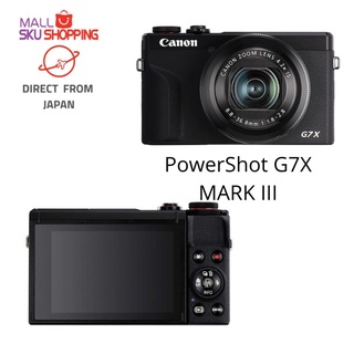 【ส่งตรงจากญี่ปุ่น】Canon Powershot G7 X Mark Ii G7 X Mark Iii กล้องดิจิตอล ขนาดกะทัดรัด