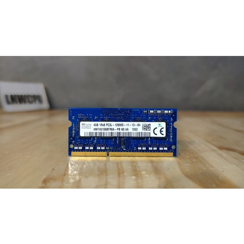 แรมโน๊ตบุ๊ค DDR3 4GB  บัส 1333,1600 มือสอง