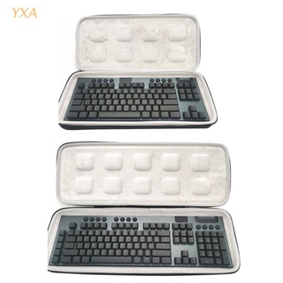 YXA Fashion Portable Hard Case for logitech G913/G913 TKLWireless Bluetooth-compatible Keyboard Travel Home Office,Case Only