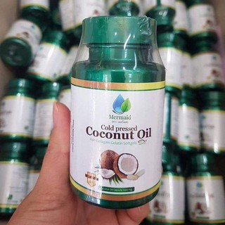 แท้💯%🌴Mermaid Cold Press Coconut Oil น้ำมันมะพร้าวสกัดเย็น  Mermaid เมอเมท