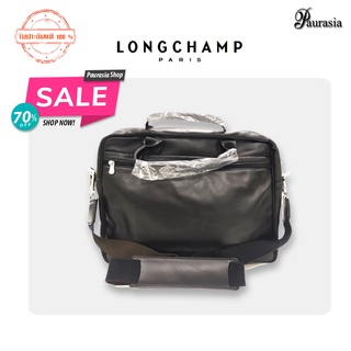 [ Longchamp ] กระเป๋าของผู้หญิง รุ่นLC-788-2103-001 BRIEFCASE BLACK  BAXI CUIR *Paurasia ปอเรเซีย