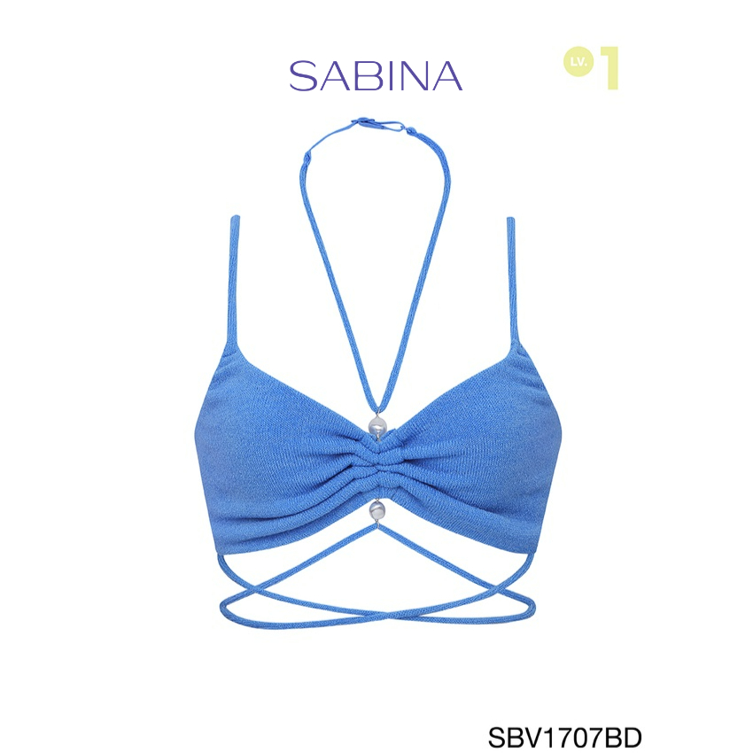 Sabina เสื้อชั้นใน รุ่น Mad Moiselle Cruise'22 รหัส SBV1707BD สีน้ำเงินเข้ม